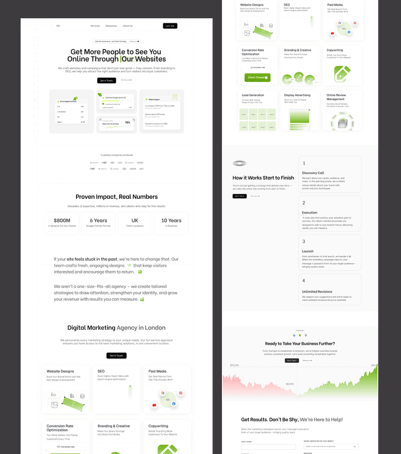 Website design showcase 2