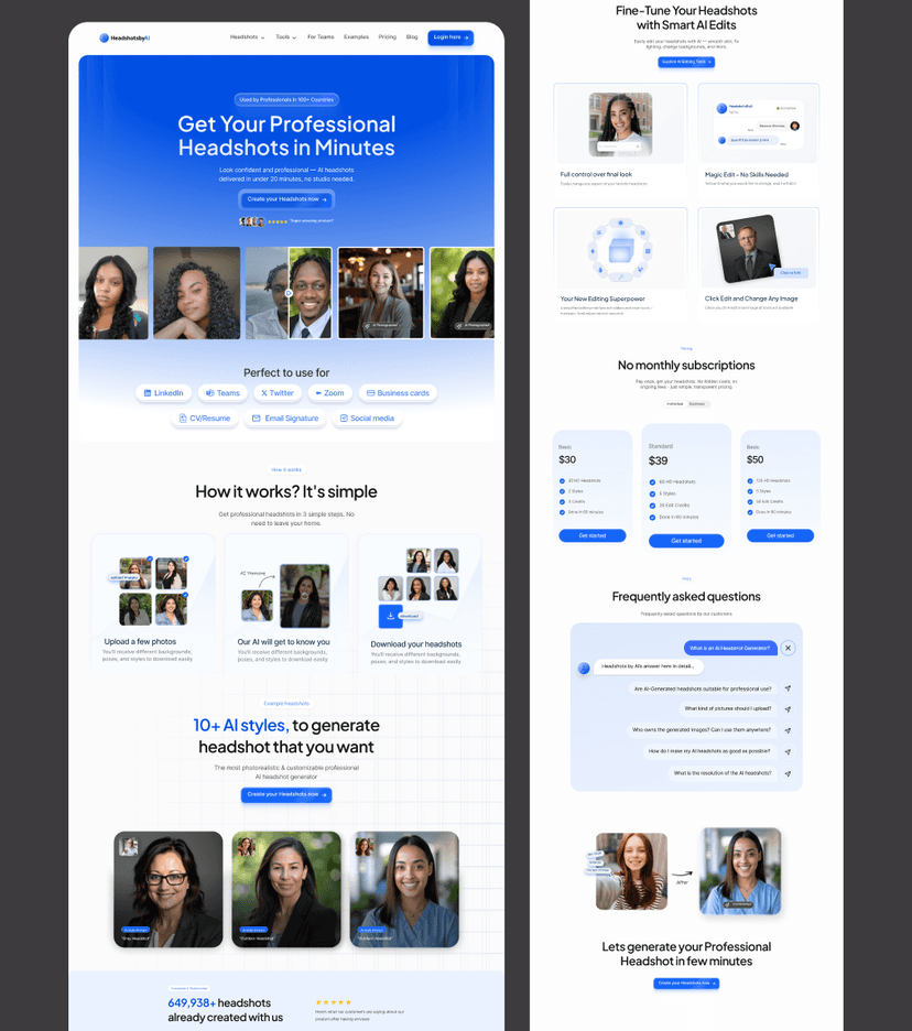 Website design showcase 2