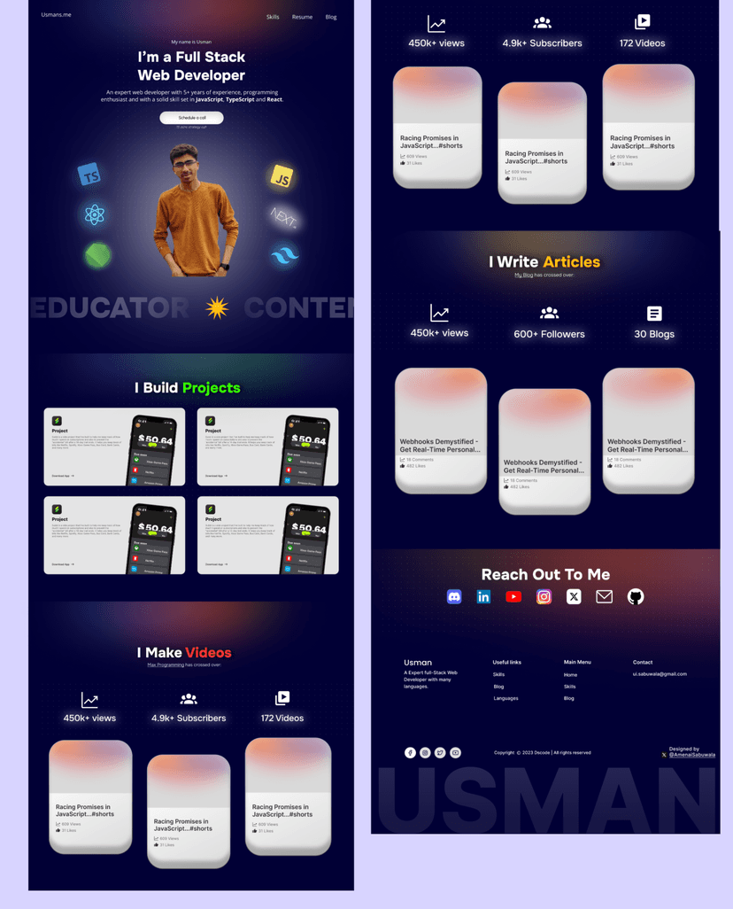 Website design showcase 2